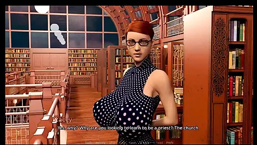 Bir peni için #5 - Johannes ve kızlar kumarhaneye gitti. Rahibe Anne spor salonuna gitti.