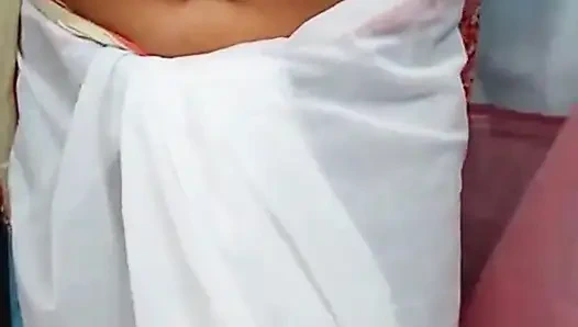 Горячая хинди мама Saree, открытое видео, горячее
