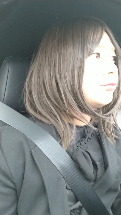 A cross-dressing boy wearing Gothic wore black full-body tights as an inner layer and drove with masturbation in the… | Clip 1
