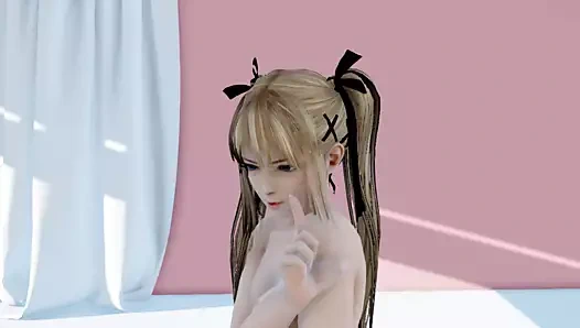 Tatlı kız herkesin içinde iç çamaşırı olmadan dans ediyor