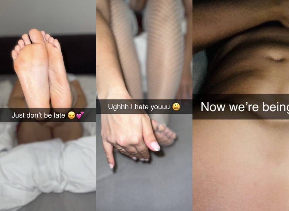 Mature Wife cheats on Husband with His Stepbrother on Snapchat and Sends it to Her Husband