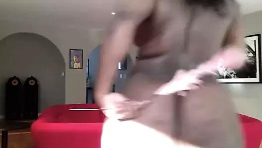 Seksi tombul zenci anne