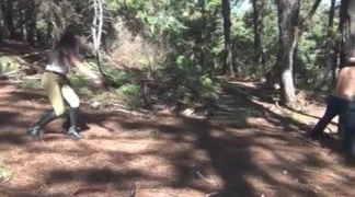 Ormanda kırbaçlamak