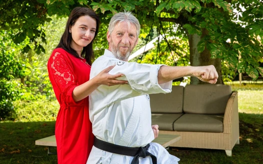 Açık havada karate pratiği - granddedz