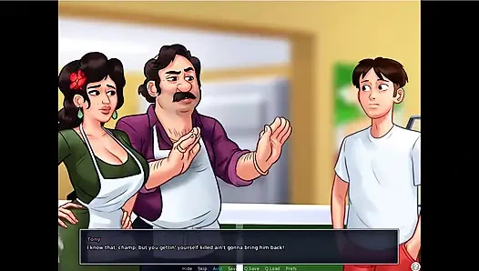 Yaz mevsimi efsanesi - Eva bebeğini doğurmuş ... Tony oradayken Johannes Maria'yi sikiyor