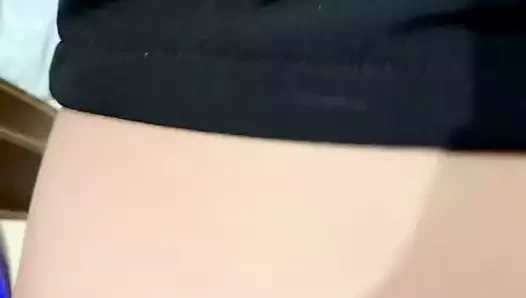 iş yerinde teslimatçı tarafından becerdin