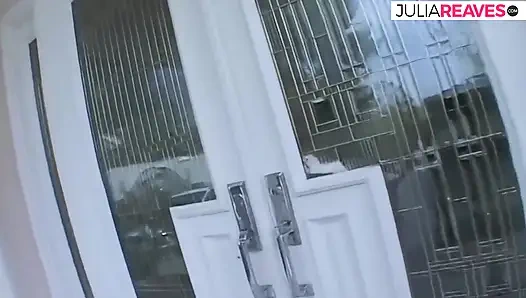 İri göğüslü Renae Cruz'un ateşli vücudunun içinde büyük yarak