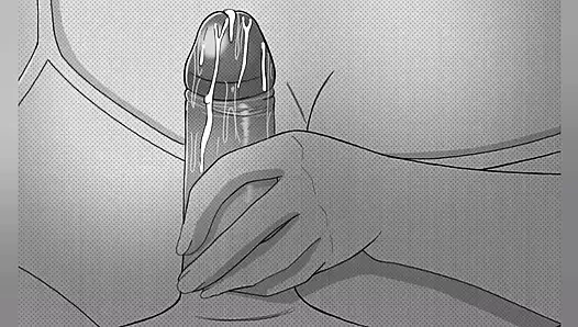 O hoşlanırken sürtük yüzüyle bana bakarken benim cum yiyor