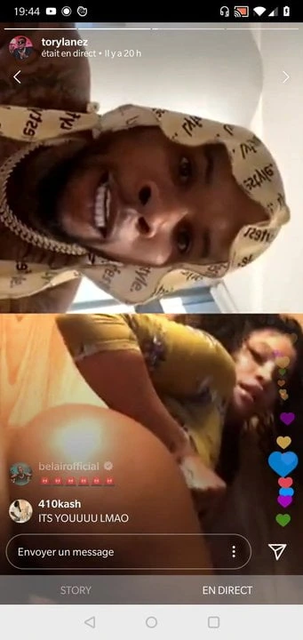 Insta live Tory lanez - Casalena
