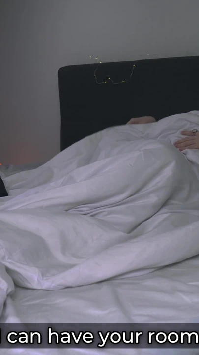 I Fucked My Virgin Step Sister on New Year's Eve in Shared Bed! | Clip 1