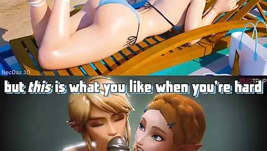 Karartılmış waifu - zelda ve neyi sevdiğinizi gösteren bağlantı