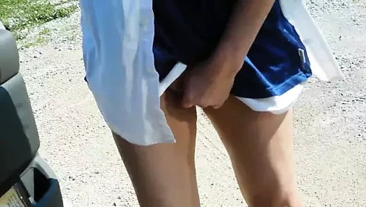 Mastürbasyon ve sağladım çıplak dışında