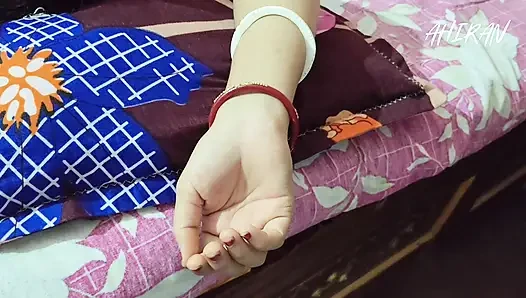 Indian Desi Young girl Ass and Hairy Vulva Touching with her Boyfriend.
