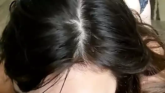 Latin gag derin boğaz yarım yamalak spit