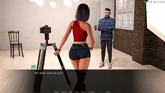 Счастливая и после от Escovic Games - секс на пляже с другом с большим черным членом и муженьком 4