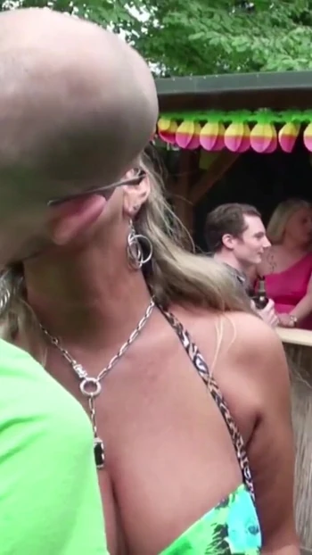 Thrilling moment from "YOUNG BOY SEDUCE GERMAN MOTHER TO FUCK IN FRONT FRIENDS"