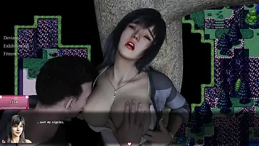 Lisa: azgın çift ormanda yaramaz şeyler yapıyor ve birden fazla kez yakalandı ep.15