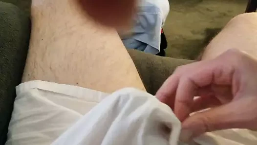 Boksör şortuma boşalmak çok iyi hissettiriyor.