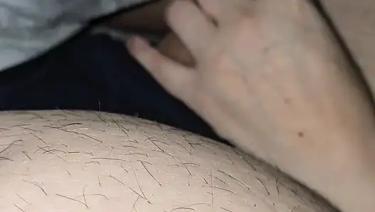 Step mom watches step daughter jerk off her boyfriend big cock