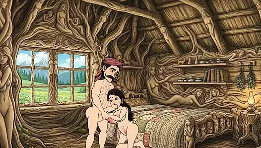 Both Anjali and Coconut Wala have sex with big cocks in their bedroom.