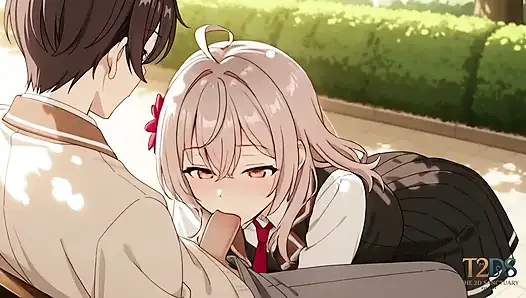 Masha x Masachika - Park Bench Secret Sex