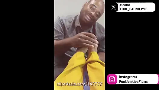 Partiden sonra sarı terli kokan tabanlar