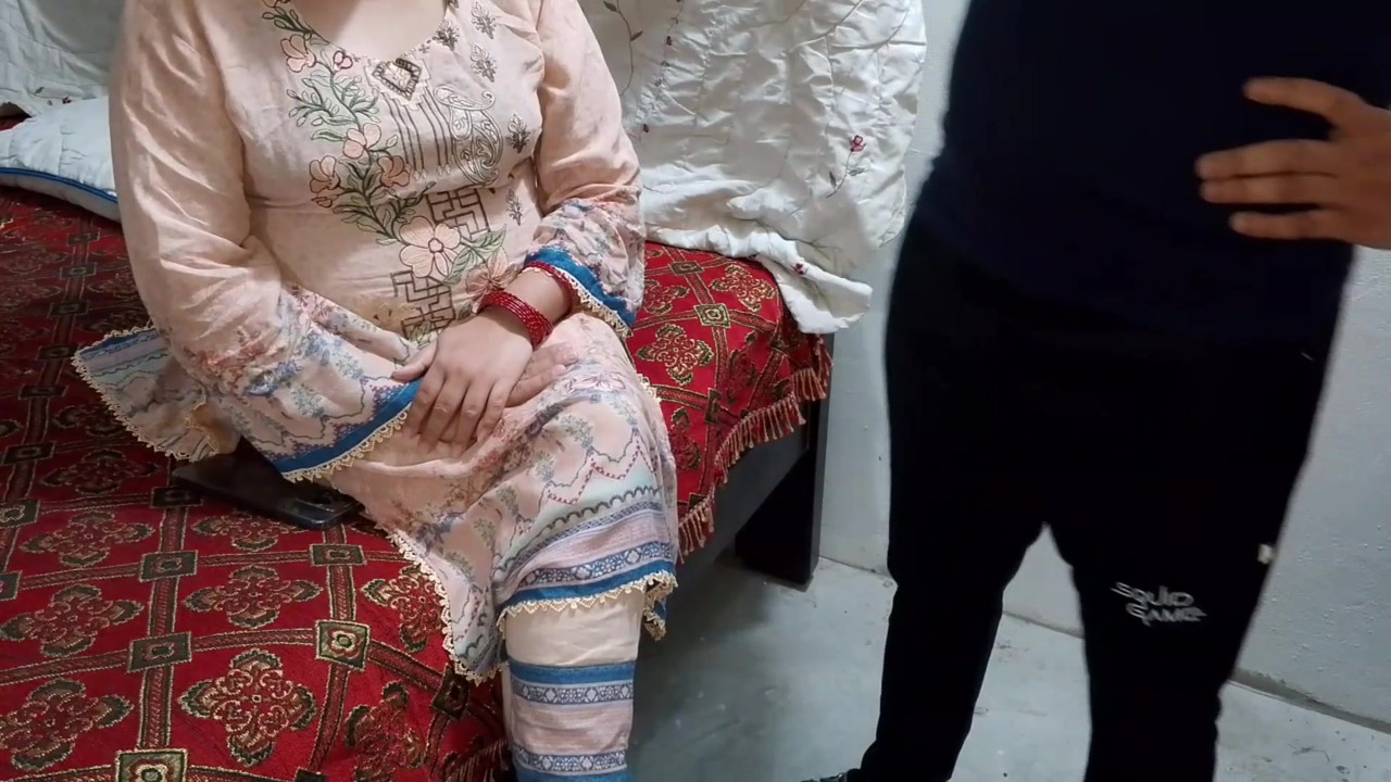 The wife got angry because of her stepmother and went home.