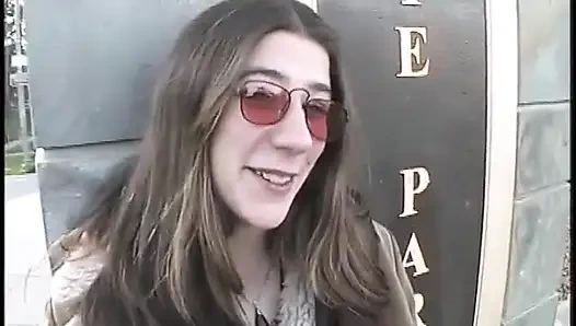 Korkunç kıllı klasik güzel hippi Jasmyne'i sikiyor