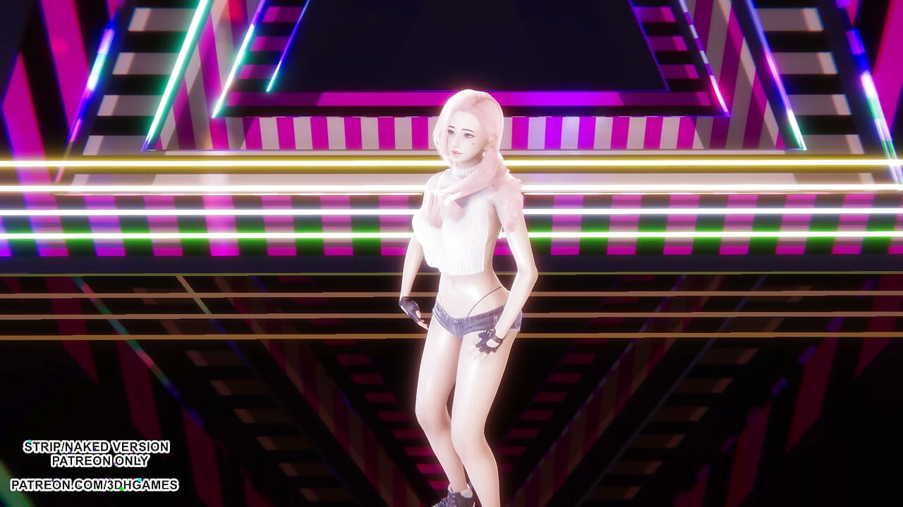 MMD NewJeans - Hype Boy - Ahri ve Seraphine Seksi Kpop Dansı League of Legends Hentai Sansürsüz 4K 60FPS