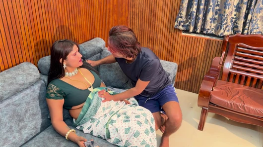 The servant had sex with the mistress.