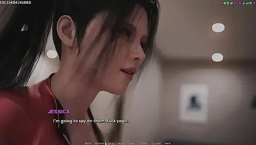 Shamandev'in arzu gölgeleri - genç Yuria zenciyle sikiliyor: resmi ilk büyük zenci sahnesi 56