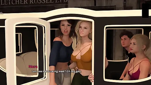 College Kings 23 Amber ile go kartımın tadını çıkardım