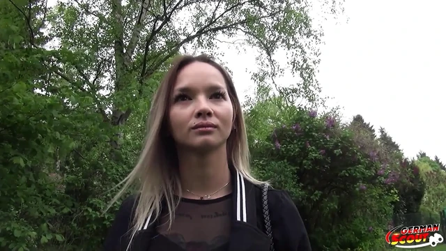 German Scout - худенькая тинка Monika Famous