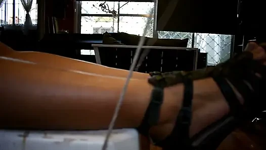 Feets Tights and Belly Tickling Domination - Bunny Looner