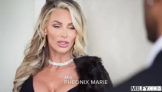 Orta yaşlı seksi kadın büyük zenci arzulayan grup evli kadın Phoenix istediğini alıyor