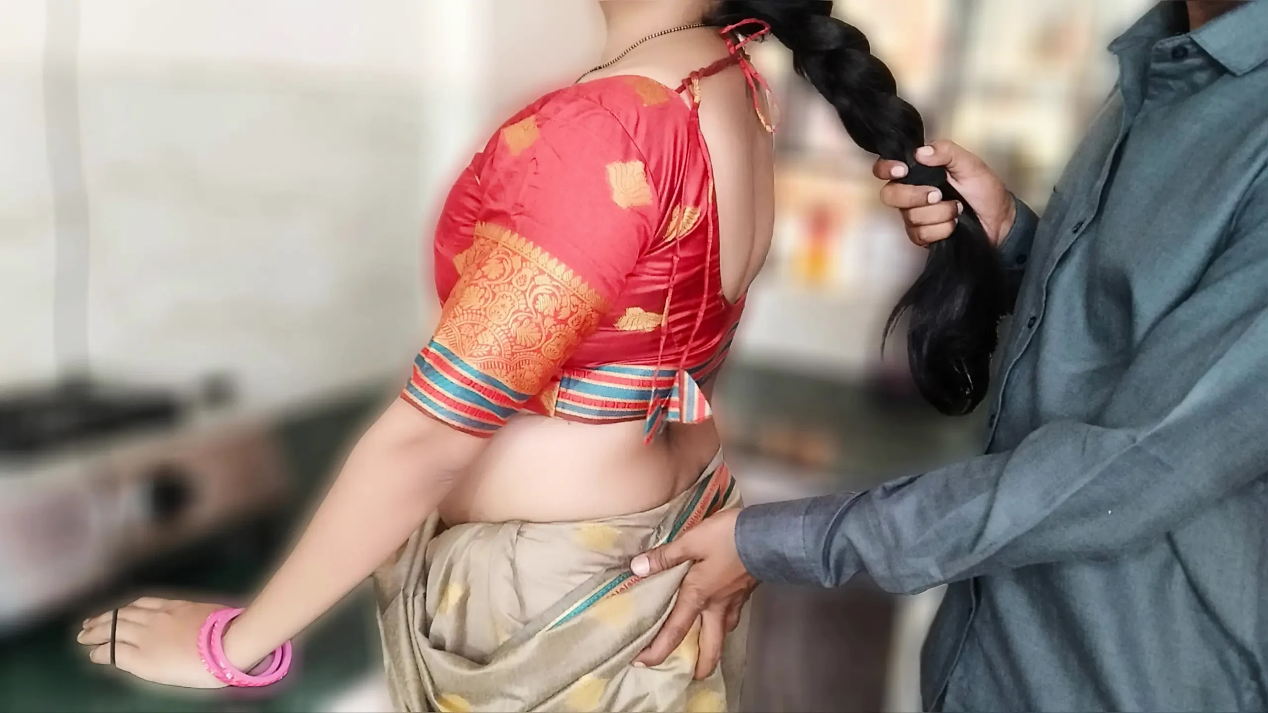 Village Beautiful Bhabhi First Time Sex with Devar in Kitchen, Desi Girl xxxx Tight Pussy Viral hindi Video