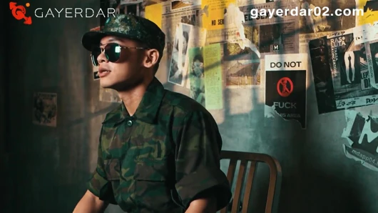 GIF-016-Ağız Sert Penis Asker / Ağlayan Boşalmayı Reddetme Kuru