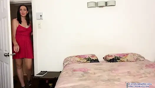 Gizli baldızın ayakla mastürbasyonu