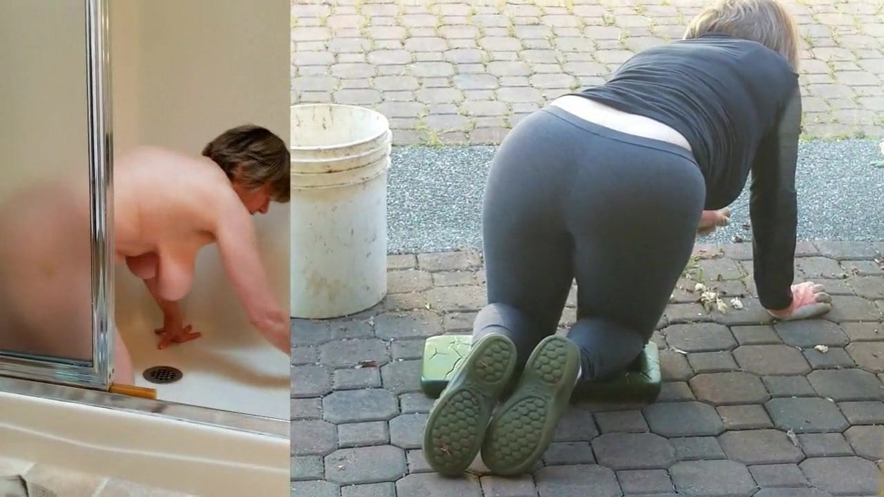 Düzgün vücutlu busty gilf çalışıyor ona seksi kıçını kapalı