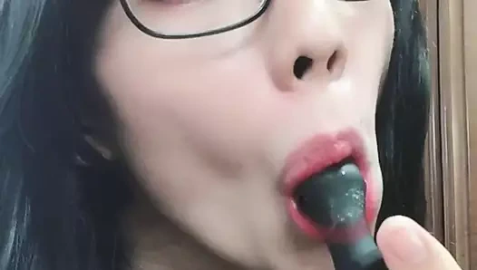 Japon cd nicola kadın öğretmenin kostümü içinde mastürbasyon