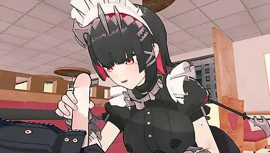 =Zensiz bölge sıfır= Ellen Joe x Wise: McDonald's'ta riskli halka açık seks (4k)