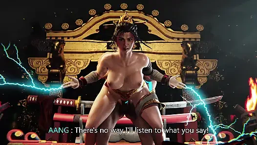 Büyük memeli 3 boyutlu azula oral seks ve sikiş