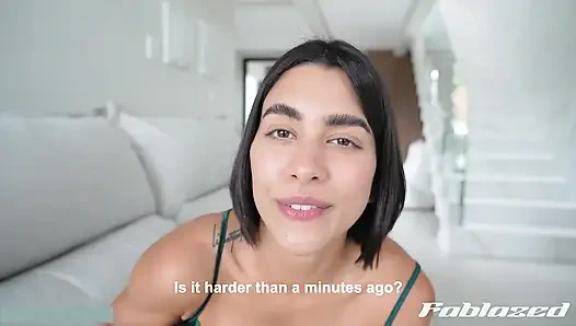 La vecina sexy te guía - instrucciones de paja + cuenta regresiva