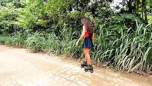 Naughty Rollerskater