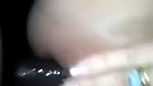 Mavi saçlı kiracının içine boşalıyor