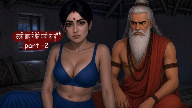 Tharki sadhu hintli kadını evde tek başına ziyaret ediyor - yeni ateşli web dizisi orta yaşlı seksi kadın