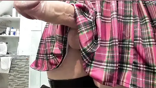 Oyuncaklarıma büyük ve boşalmış