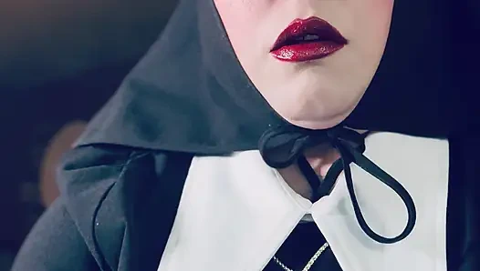 Tina Snua Enrols At The Nunnery! Naughty Nun Smokes A Cork 100 Cigarette - Come Corrupt Me Father!