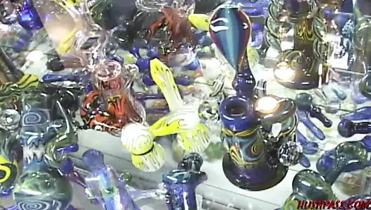 Kolej kız alır yukarı mağaza clerk için sıcak lezbiyen seks