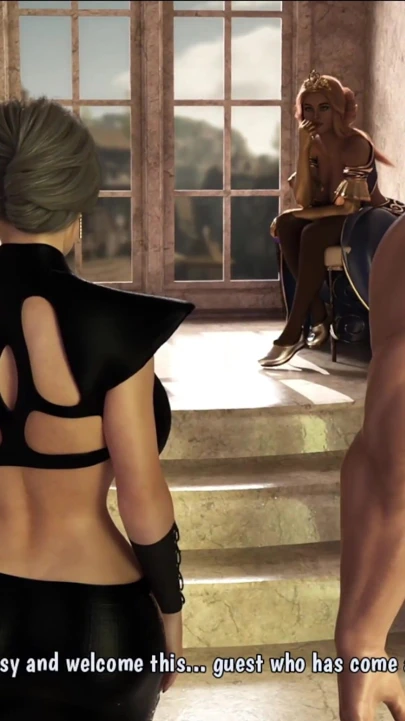 Kraliçe Elaria'nın gizli ilişkisi: Conan büyük götünü sessizce sikiyor - damlayan amına dölleme finişi